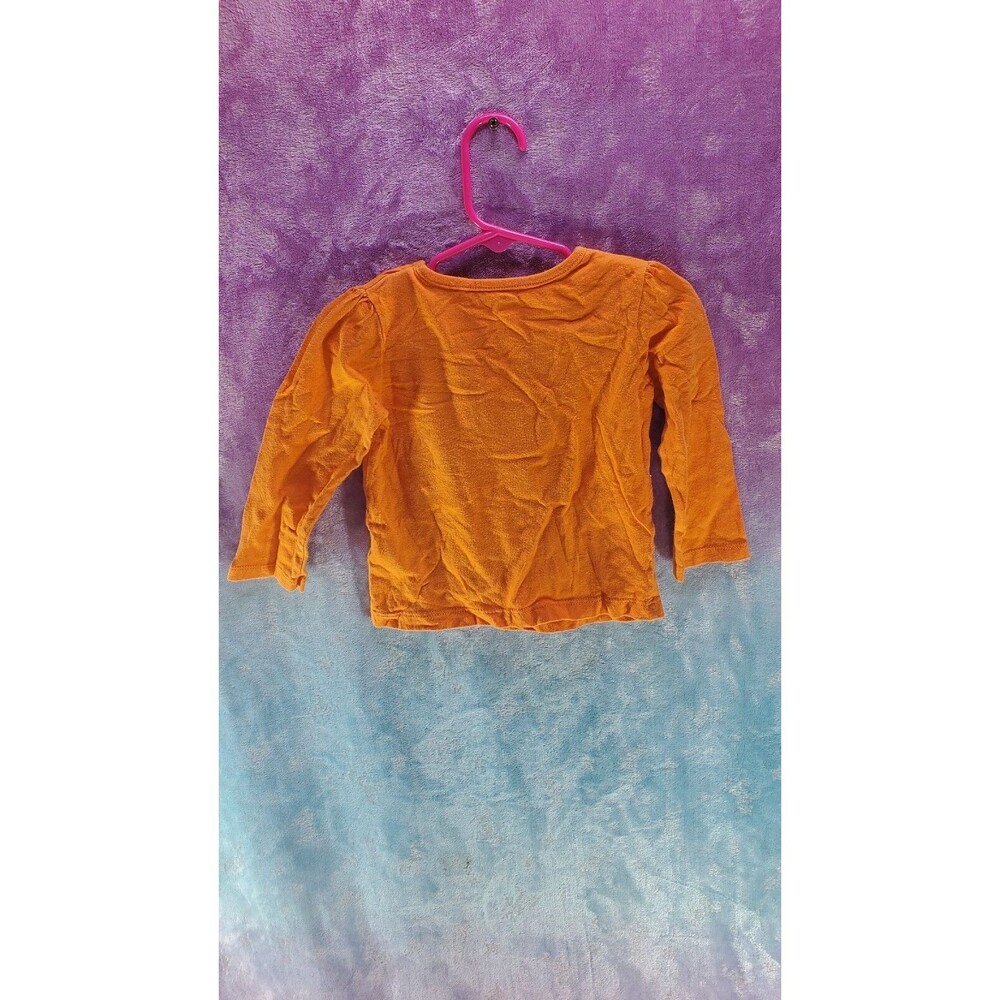 18 Months Owl Orange Halloween Glitter Pumpkin Hearts Bats Cute Shirt - Picture 2 of 8